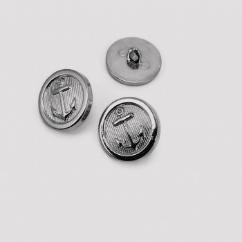 20 mm - 32 L Blazer Jacket Button Ship Anchor Crest E 909