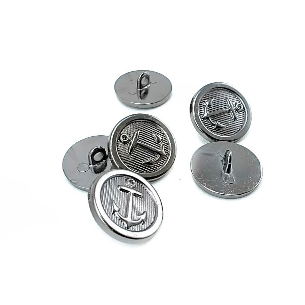 20 mm - 32 L Blazer Jacket Button Ship Anchor Crest E 909