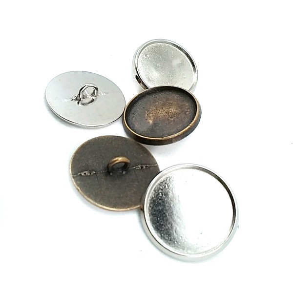 23 mm Sade Tasarımlı Ayaklı düğme Metal E 915