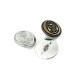 21 mm - 32 lignes Ship Anchor Pressed Foot Button E 953