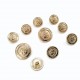 Blazer Metal Button Set (10 pcs) Jacket Button and Cufflinks E 965 SET28