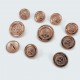 Blazer Metal Button Set (10 pcs) Jacket Button and Cufflinks E 965 SET28