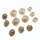 Blazer Metal Button Set (12 pcs) Jacket Button and Cufflinks E 965 SET48