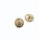 15 mm - 24 L Blazer Jacket Button Gold Plated Cufflinks E 966 G