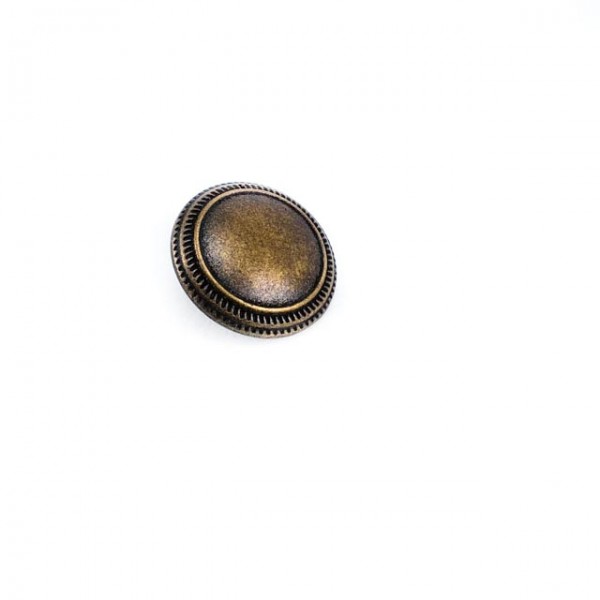 20 mm - 31 size Plain metal jacket button E 979