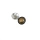 20 mm - 31 size Plain metal jacket button E 979