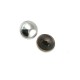 20 mm - 31 size Plain metal jacket button E 979