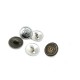 17 mm - 28 size Crown and Edges with Lines Printed Foot Button E 980