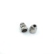 6 mm Cord Hole  Metal Cord End  E 1173