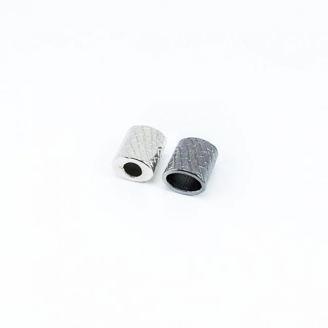 Desenli metal bağucu çap 8 mm boy 11 mm E 1508 Desenli metal bağucu çap 8 mm boy 11 mm E 1508