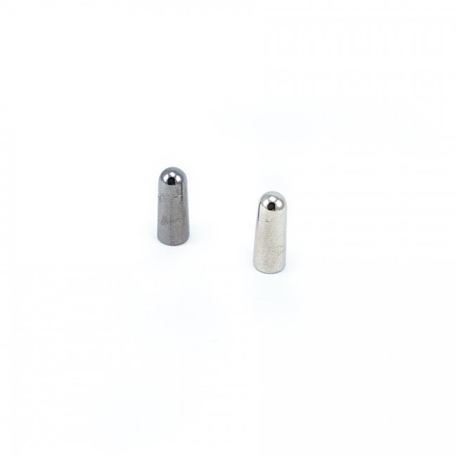 Bağcık ucu metal çap 5 mm boy 15 mm E 2097 Bağcık ucu metal çap 5 mm boy 15 mm E 2097