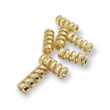 Çap 4,8 mm Bağcık Ucu Metal Spiral E 2125