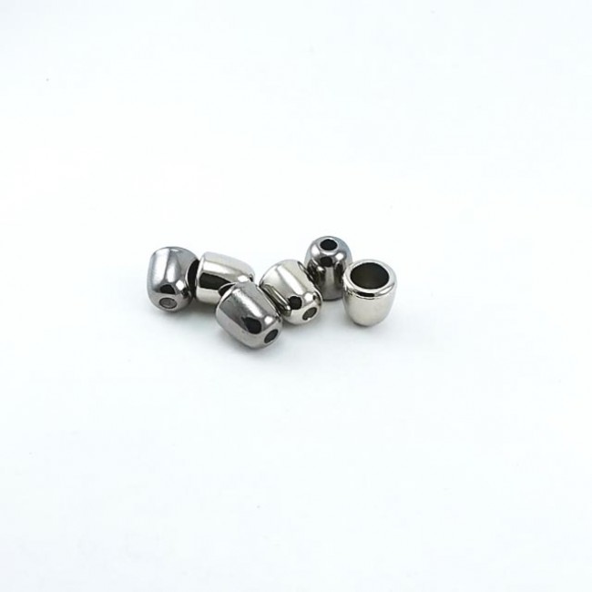 Bağ ucu metal çap konik şekil 7 mm boy 10 mm E 213 Bağ ucu metal çap konik şekil 7 mm boy 10 mm E 213