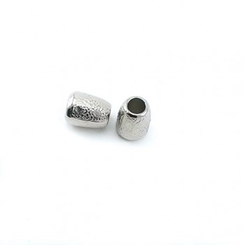 5 mm Hole Diameter Metal Cord End Zinc Alloy  E 283