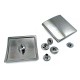 44 mm Square and Convex Design Snap Fasteners Button B 166