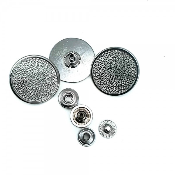 27 mm 43 L Outerwear Snap Fasteners Patterned Snap Button B 29