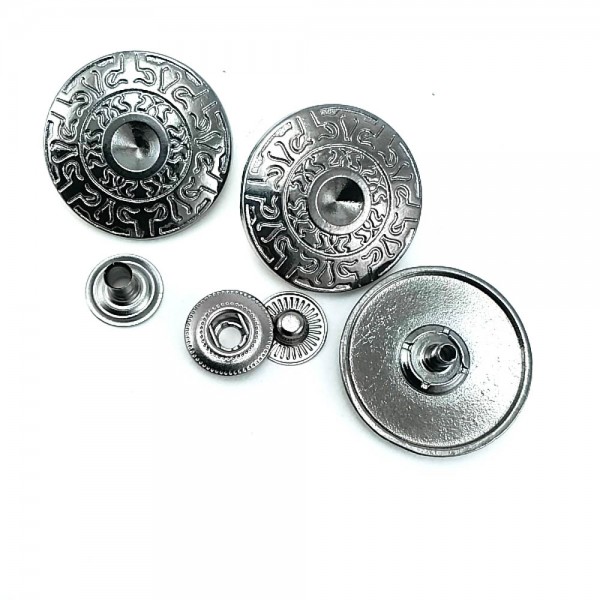 26 mm 42 L  Rhinestone Snap Button for Jacket and Coat Button B 47