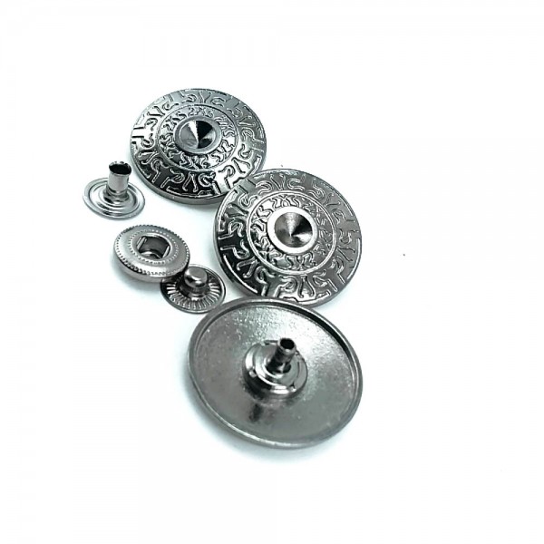 26 mm 42 L  Rhinestone Snap Button for Jacket and Coat Button B 47