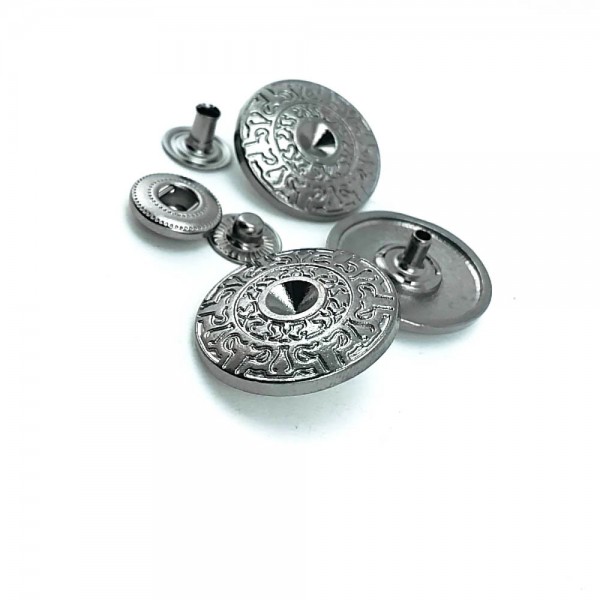 23 mm 36 L Rhinestone Snap Fasteners Button for Coat B 48