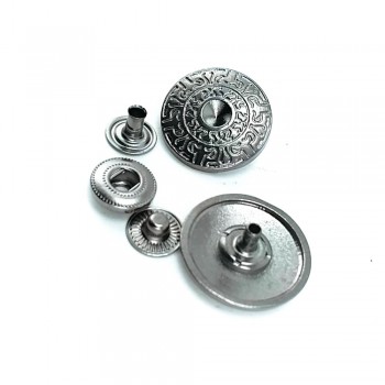 23 mm 36 L Rhinestone Snap Fasteners Button for Coat B 48