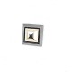 Square shape metal snap button 20 x 20 mm B 67 Square shape metal snap button 20 x 20 mm B 67