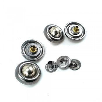 21 mm 33 L Double Color Aesthetic and Stylish Coat Snap Fasteners Button B 69