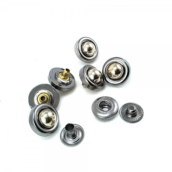 14 mm 22 L Double Color Metal Snap Fasteners Button B 70