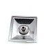 25 x 25 mm Square Snap Fasteners Button with Pyramid Design B 76