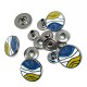 17 mm Snap Fastener Enamel Color Snap Button B 88