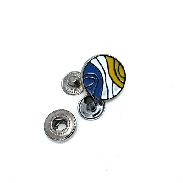 17 mm Snap Fastener Enamel Color Snap Button B 88