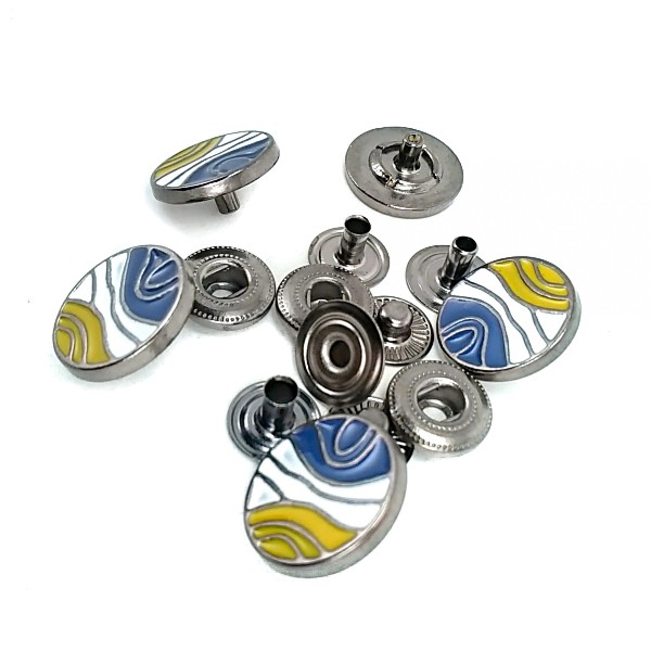 17 mm Snap Fastener Enamel Color Snap Button B 88