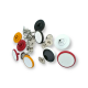 18 mm - 29 L  Enamel Snap Fasteners Simple and Aesthetic Snap Button E 1002