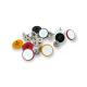 18 mm - 29 L  Enamel Snap Fasteners Simple and Aesthetic Snap Button E 1002