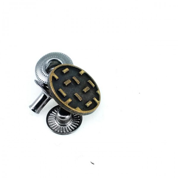 17 mm - 27 L  Enamel Coat and Coat Snap Button E 1075