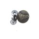 22 mm - 36 size Metal Crown design snap button E 1140