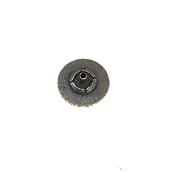 22 mm - 36 size Metal Crown design snap button E 1140
