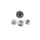 15 mm 24 L  Snap Fasteners Thin Line Pattern Coat Snap Button E 1404