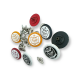 19 mm 30 L Enamel Snap Fasteners Cup Crown Logo E 1448