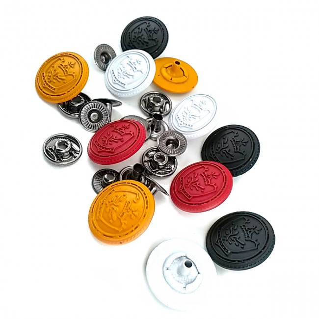 Taç Logolu Çıtçıt Düğme 19 mm E 1448 Taç Logolu Çıtçıt Düğme 19 mm E 1448
