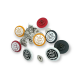 19 mm 30 L Enamel Snap Fasteners Cup Crown Logo E 1448