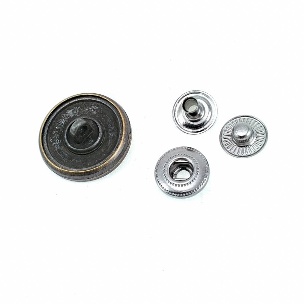 23 mm - 36 L Enamel Jacket and Coat Snap Fasteners Button E 1473