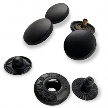 15 mm 24 L Convex Snap Fasteners Zamak Snap Buttons E 1477