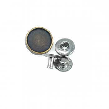 17 mm - 27 size Metal Simple design snap button E 1593