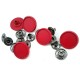 17 mm - 27 L Enameled Snap Fasteners Button E 1593