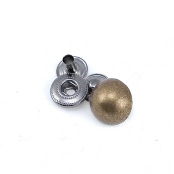 13 mm - 22 L Metal Snap Fasteners Half Ball Button E 160