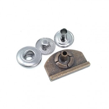20 x 13 mm Outerwear and Bag Snap Fasteners Button E 163