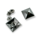 24x24 mm Pyramid Shape Snap Fasteners Button E 1696