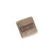 15 x 15 mm Snap Fasteners Square Shape Patterned E 170