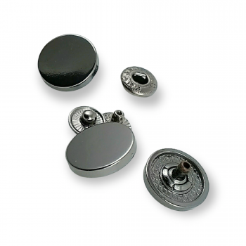 17 mm - 28 L Flat Coin Type Snap Button E 1717