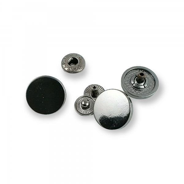 17 mm - 28 L Flat Coin Type Snap Button E 1717
